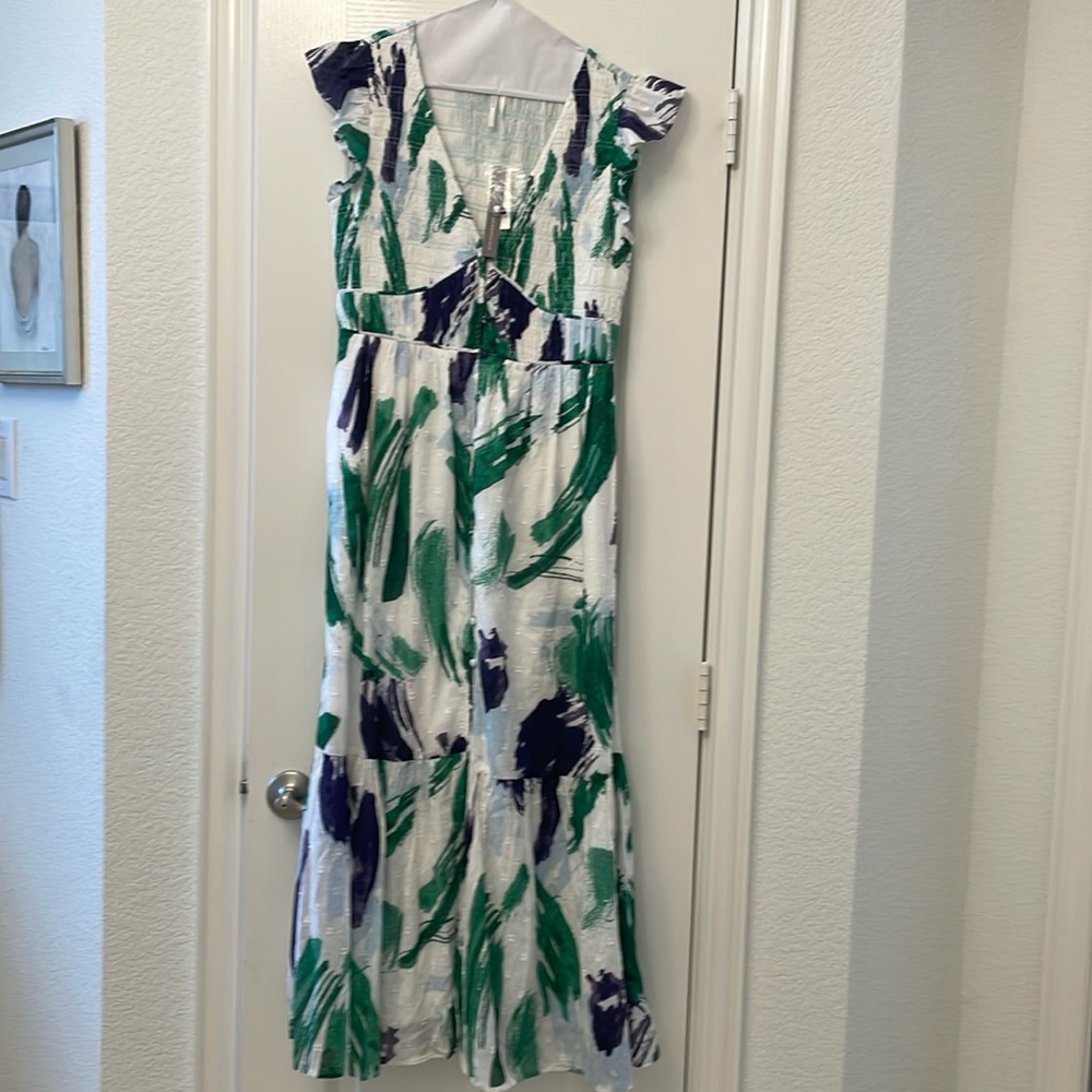 Anthropologie maxi dress, brand new with tags.